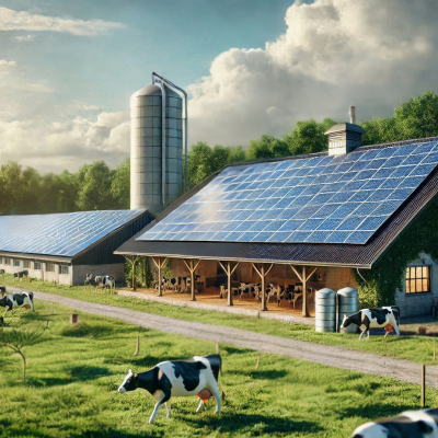 Farm Rooftop Solar Installation